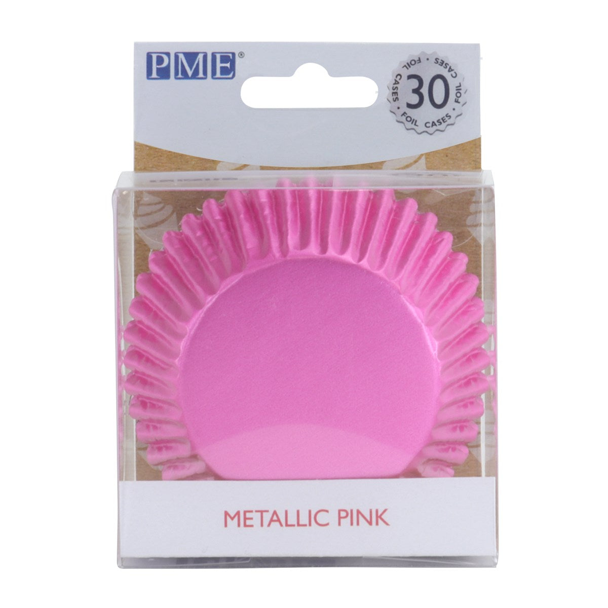 PME MUFFIN FÖRMCHEN METALLIC PINK