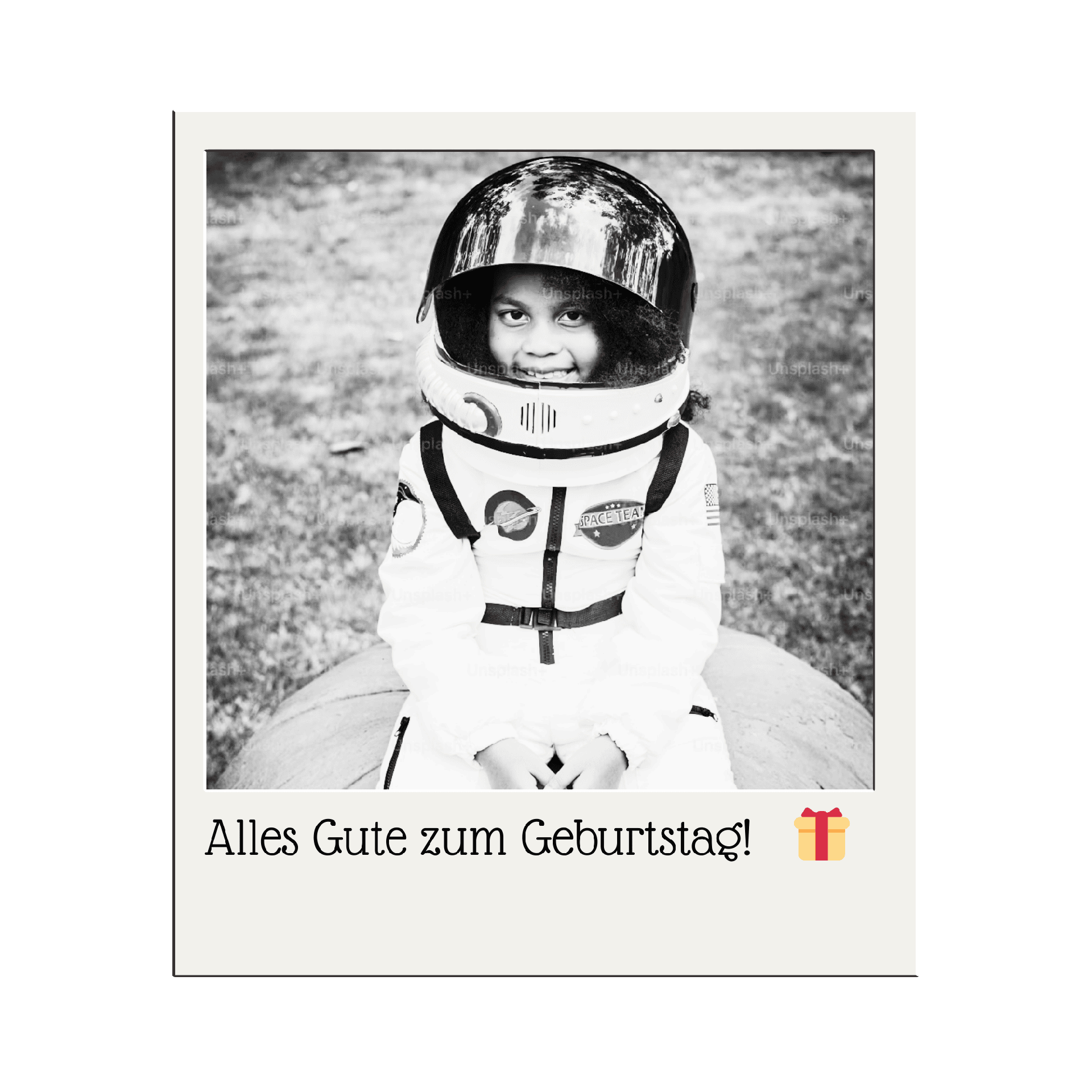 Foto Tortenaufleger Polaroid