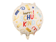 Folienballon Hallo Schulkind 45 cm