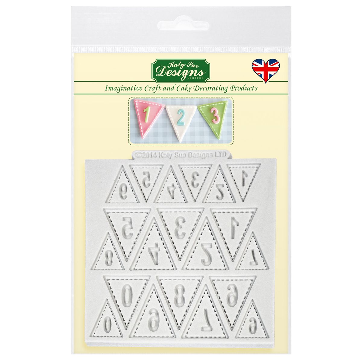 KS SILICON MOULD BUNTING ZAHLEN