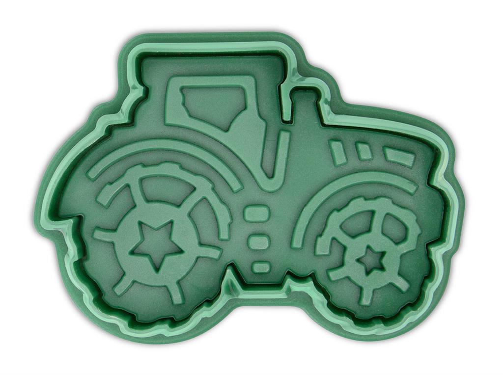 PRÄGE-AUSSTECHER MIT AUSWERFER TRAKTOR