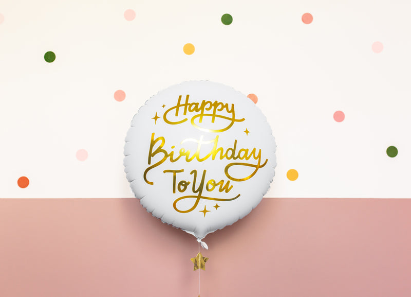 FOLIENBALLON HAPPY BIRTHDAY 35 CM