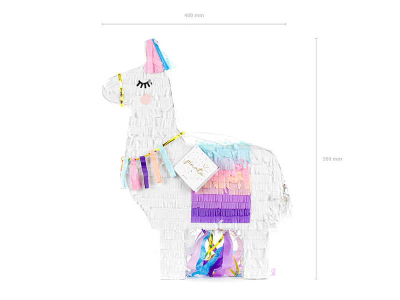PINATA LLAMA WHITE