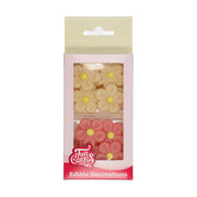 MARZIPAN MARGERITEN SET WEISS-ROSA