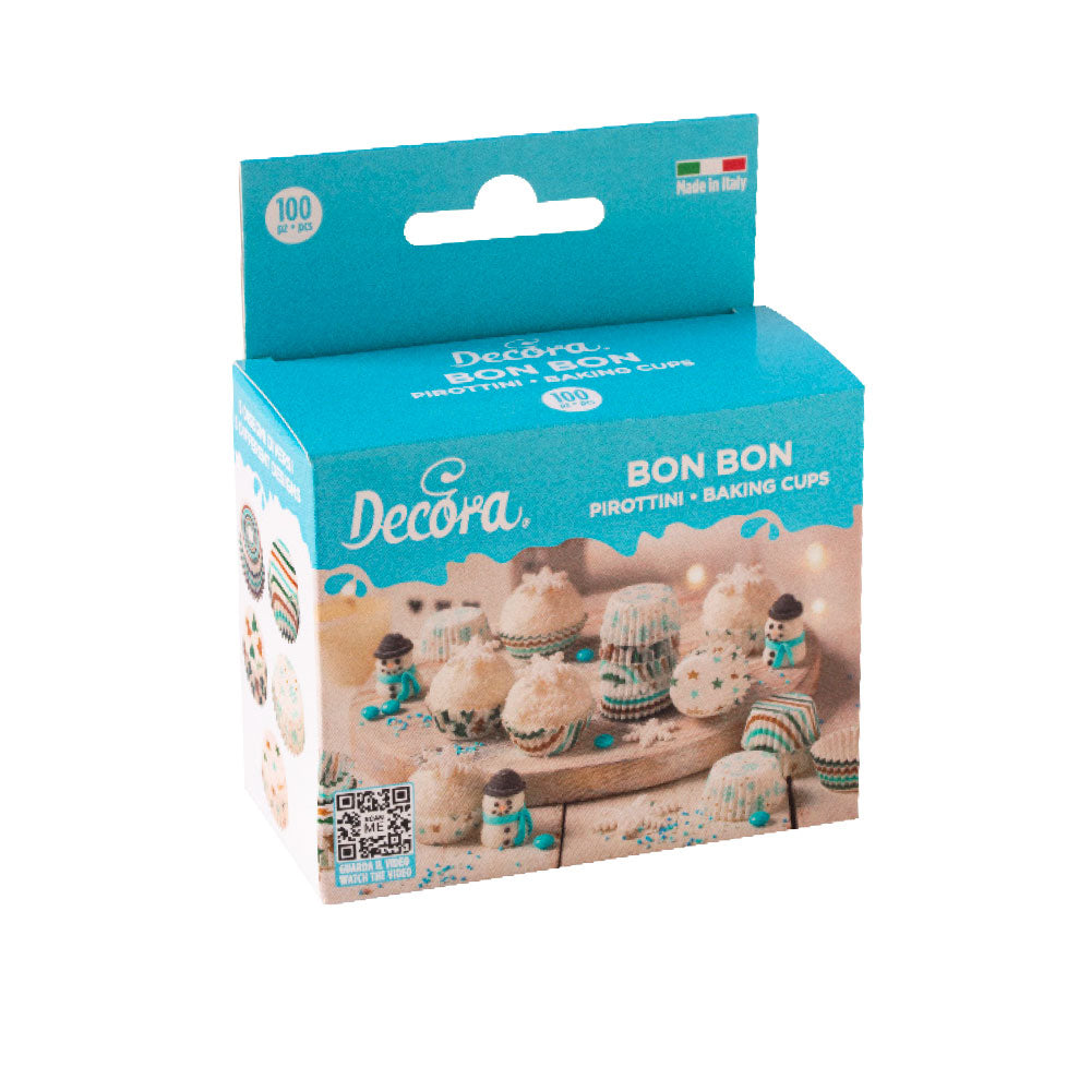 MINI-BAKING CUPS PRALINENFORM X-MAS/100