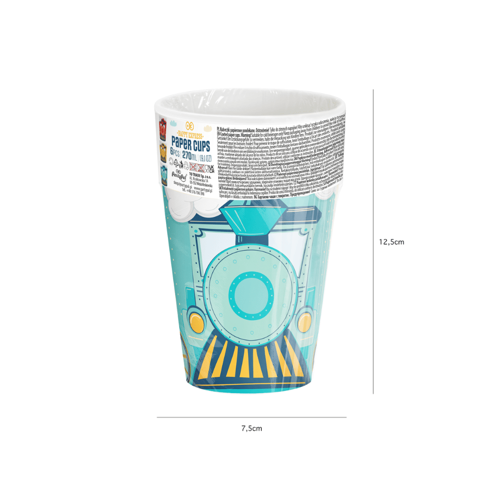 Lokomotive Becher