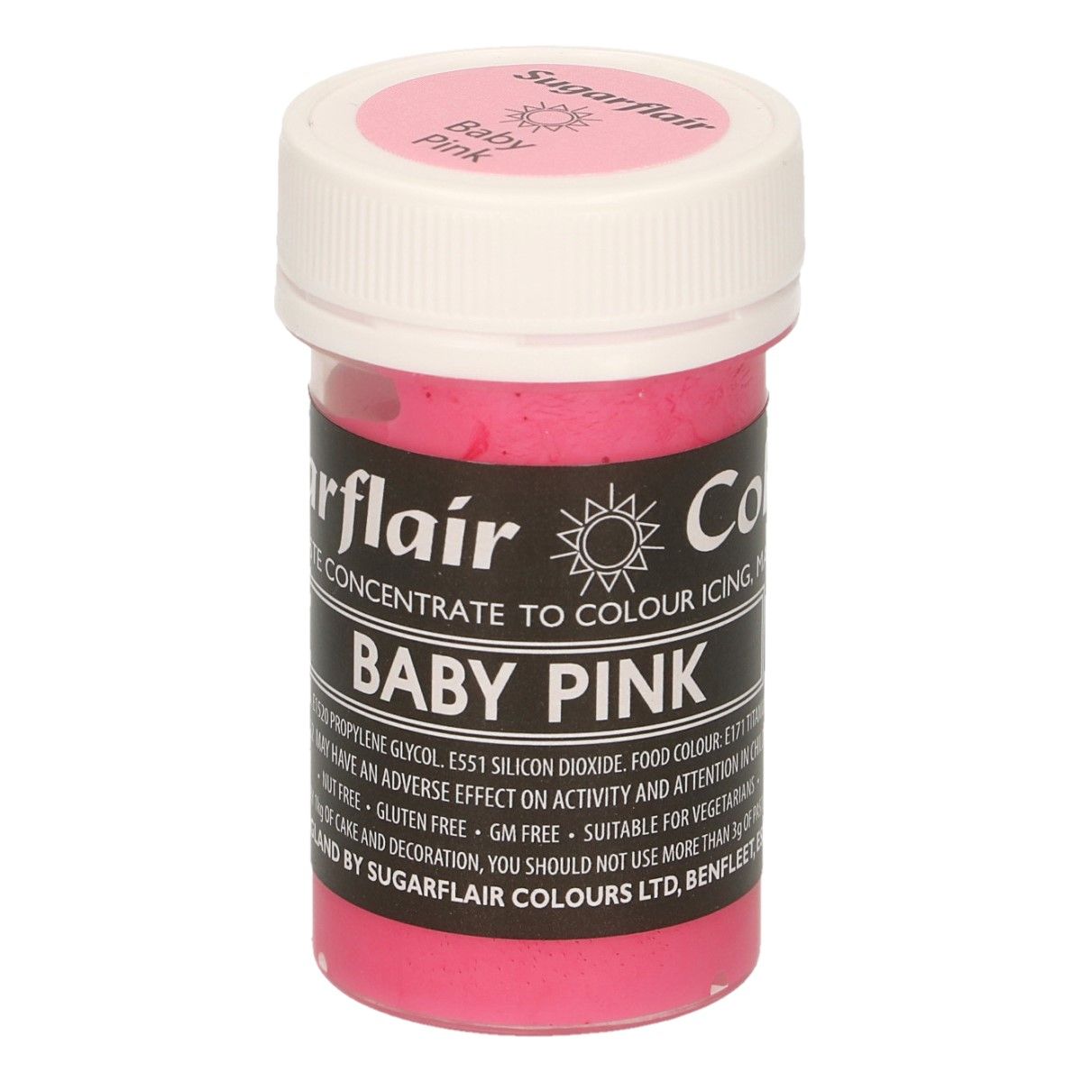 SUGARFLAIR PASTENFARBE PASTEL - BABY PINK