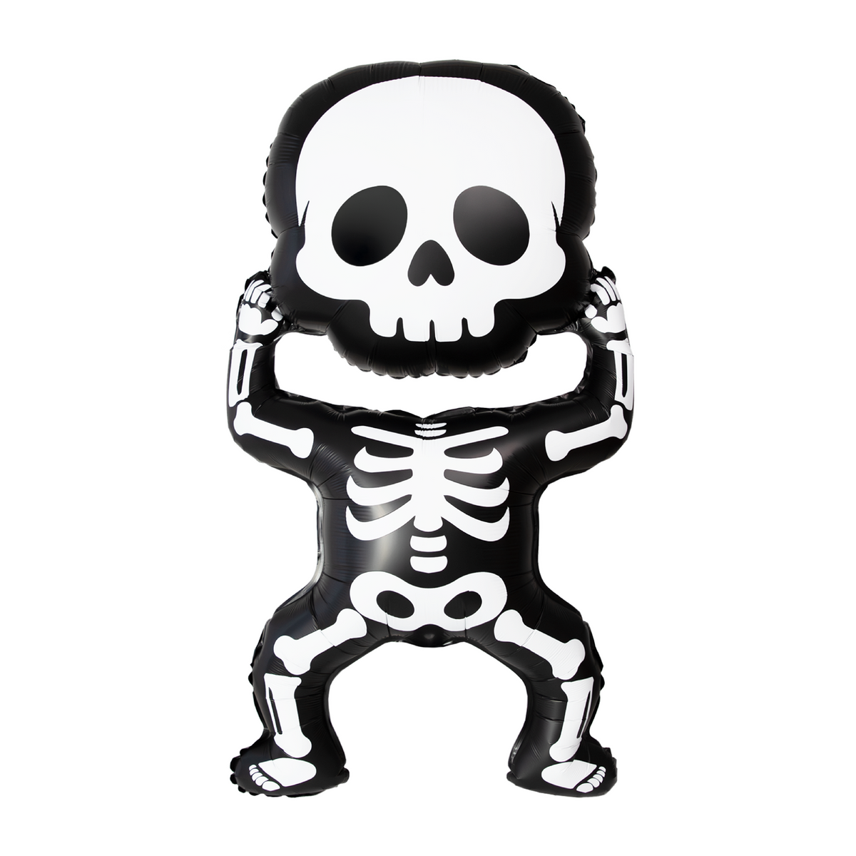 Folienballon Skelett Spooky Friends 48 x 83 cm