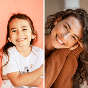 Foto Tortenaufleger Quadratisch - zwei Bilder