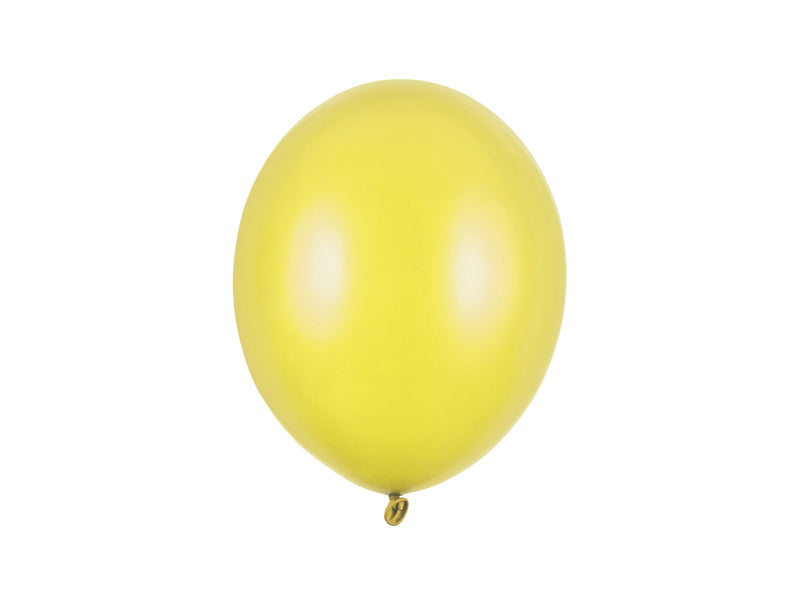 BALLONS METALLIC LEMON