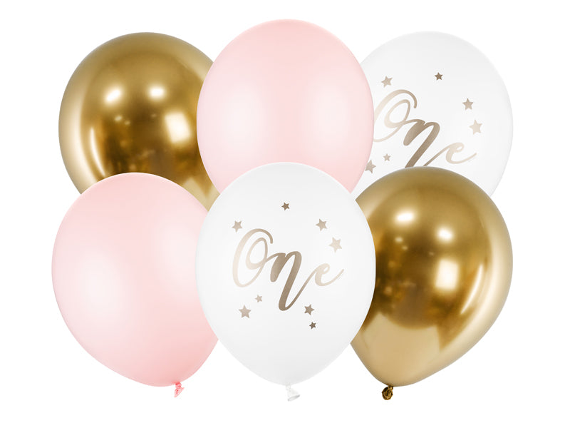 BALLONS ONE PINK GOLD