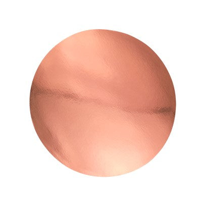 MIRROR CAKE CARD 15 CM ROSEGOLD/3