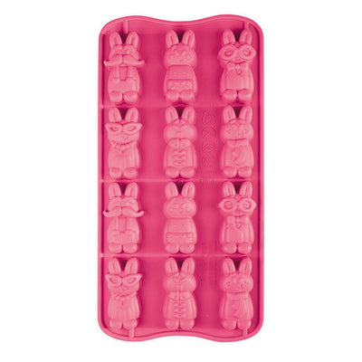 Schokoladen-Silikonform Lustiger Hase