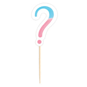 GENDER REVEAL PAPER PICKS 24 STÜCK 8,8 CM