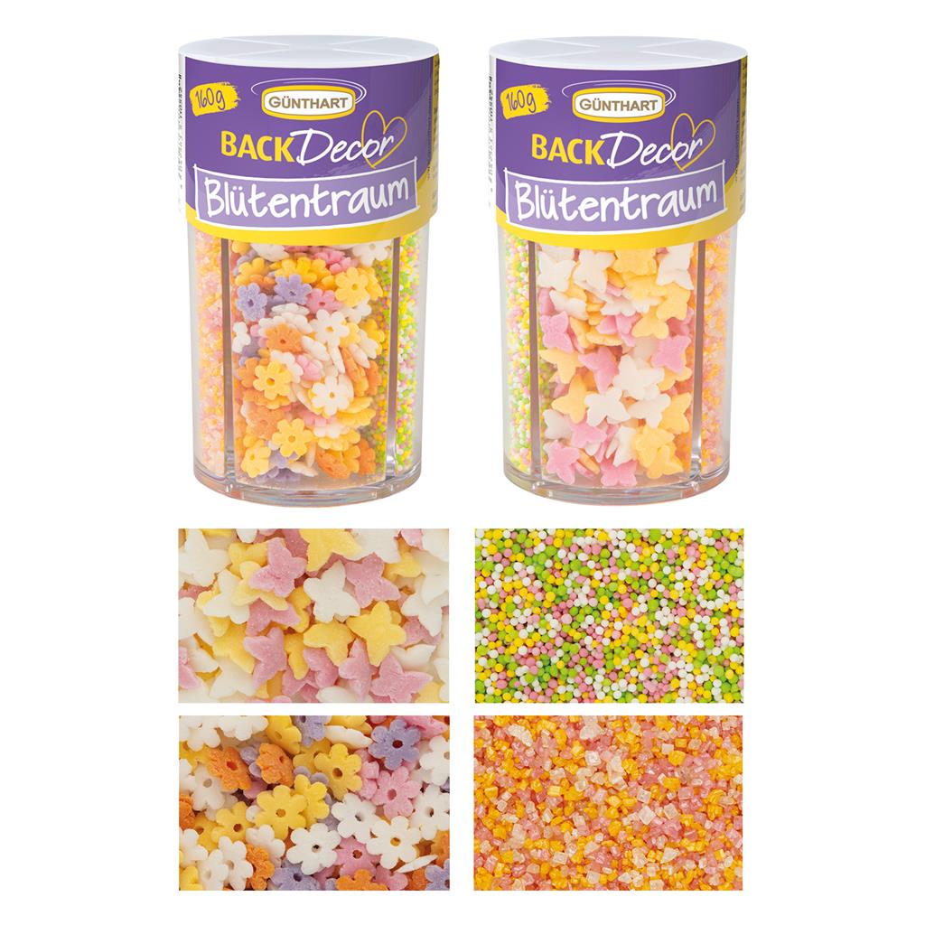 STREUDEKOR BLÜTENTRAUM 4ER MIX