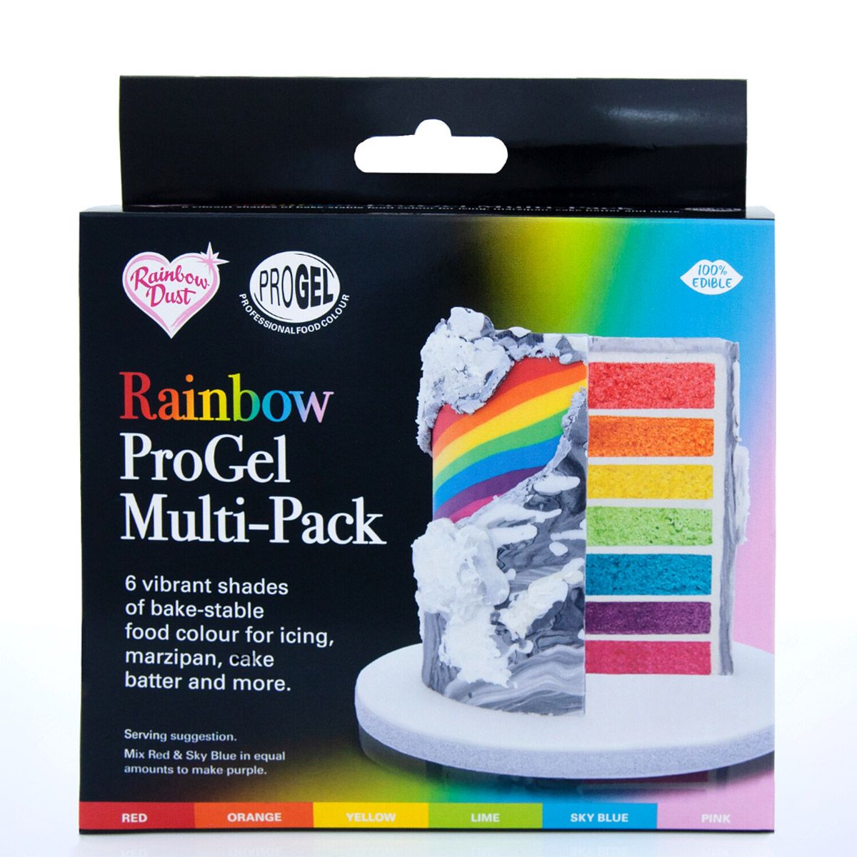 RD PROGEL MULTIPACK RAINBOW/6     RD9561