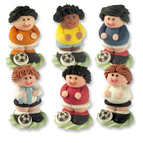 FUßBALLER 6-TEILIG