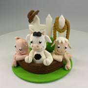 BAUERNHOF TOPPER ZUCKERFIGUR