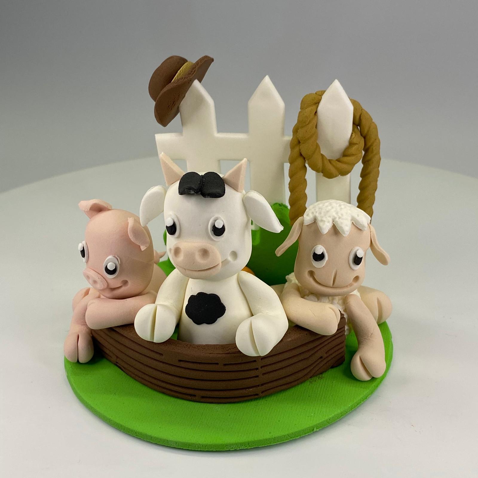 BAUERNHOF TOPPER ZUCKERFIGUR