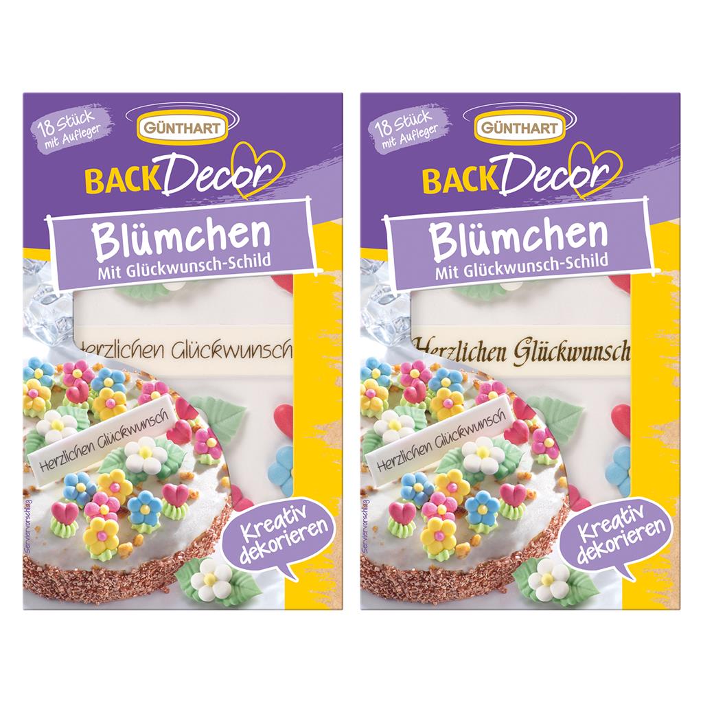 HERZLICHEN GLÜCKWUNSCH STREIFEN MIT BLUMEN