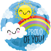 PROUD OF YOU SUN FOLIENBALLON 43 CM
