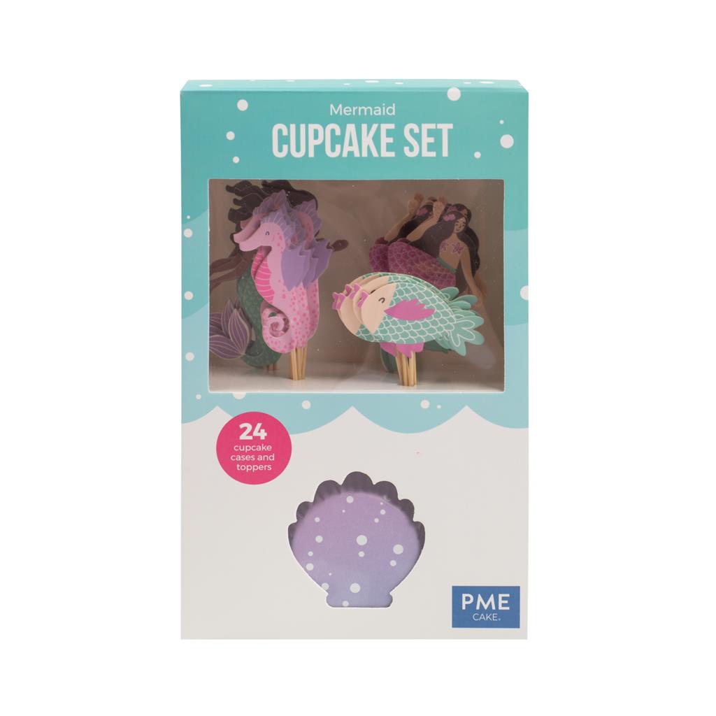 CUPCAKE SET MERMAID