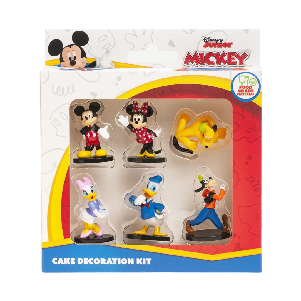 MICKEY PLASTIKFIGUREN SET 6 STK