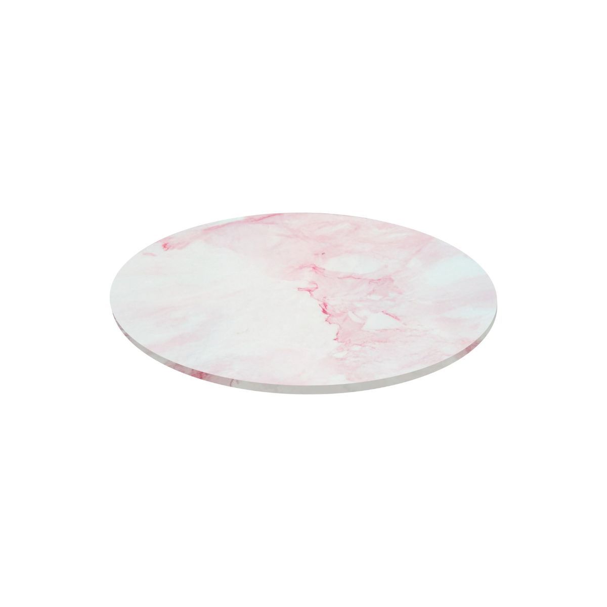 MASONITE CAKE BOARD 25CM PINK MARBLE