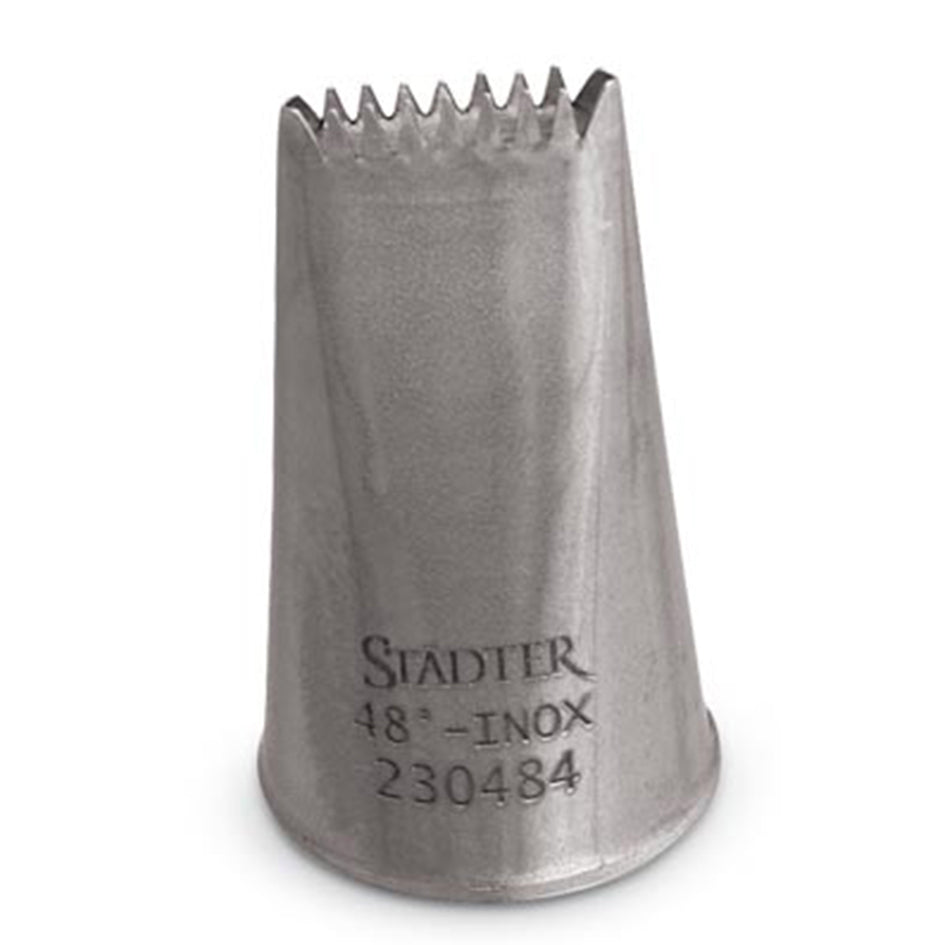 STERNBANDTÜLLE GEZACKT 8MM