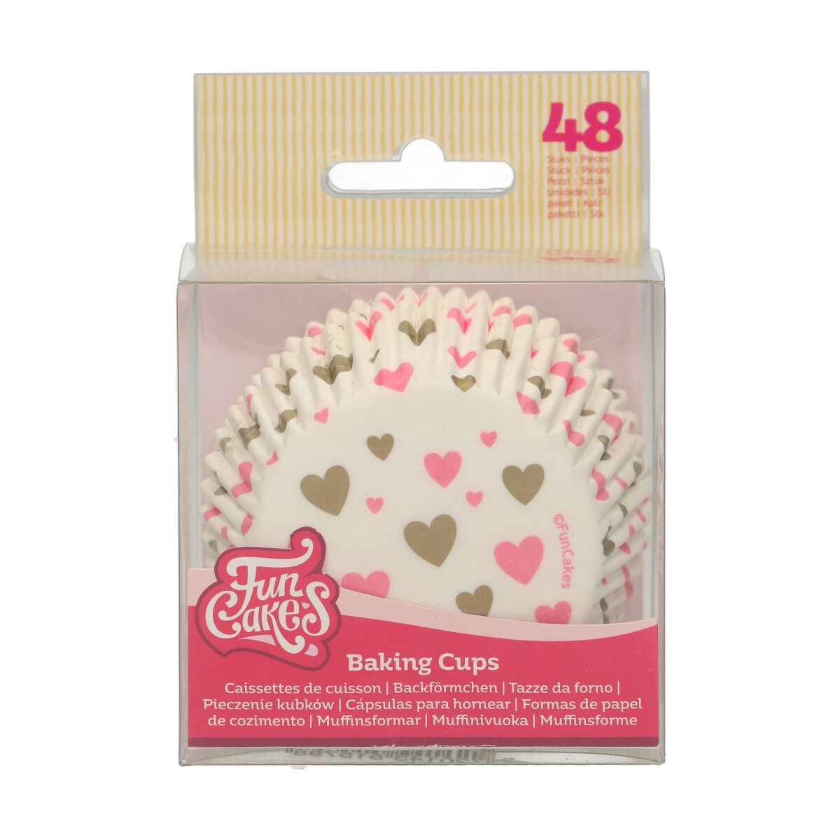 FC MUFFIN FÖRMCHEN HEARTS