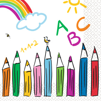 SCHULBEGINN SERVIETTEN