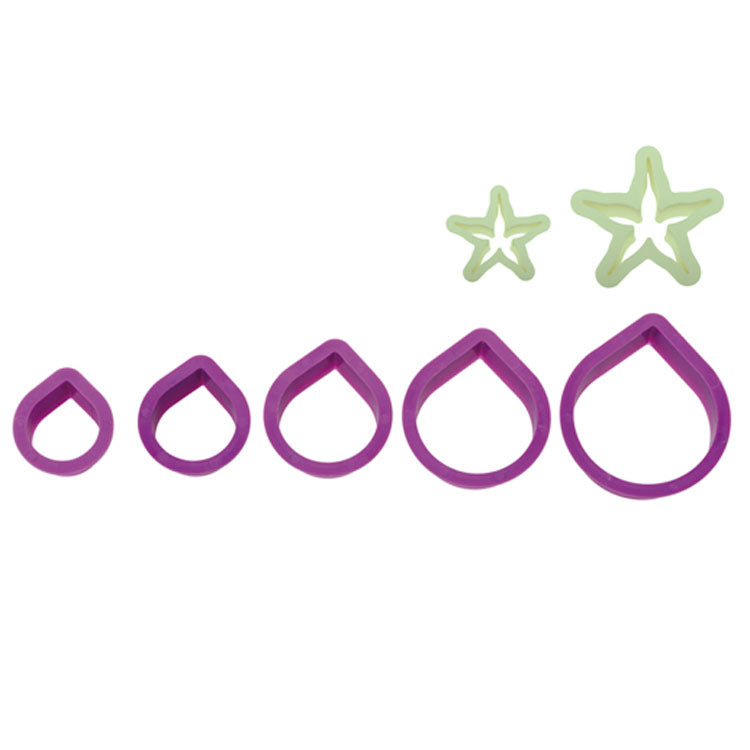 AUSSTECHER SET ROSE MIT BLATT