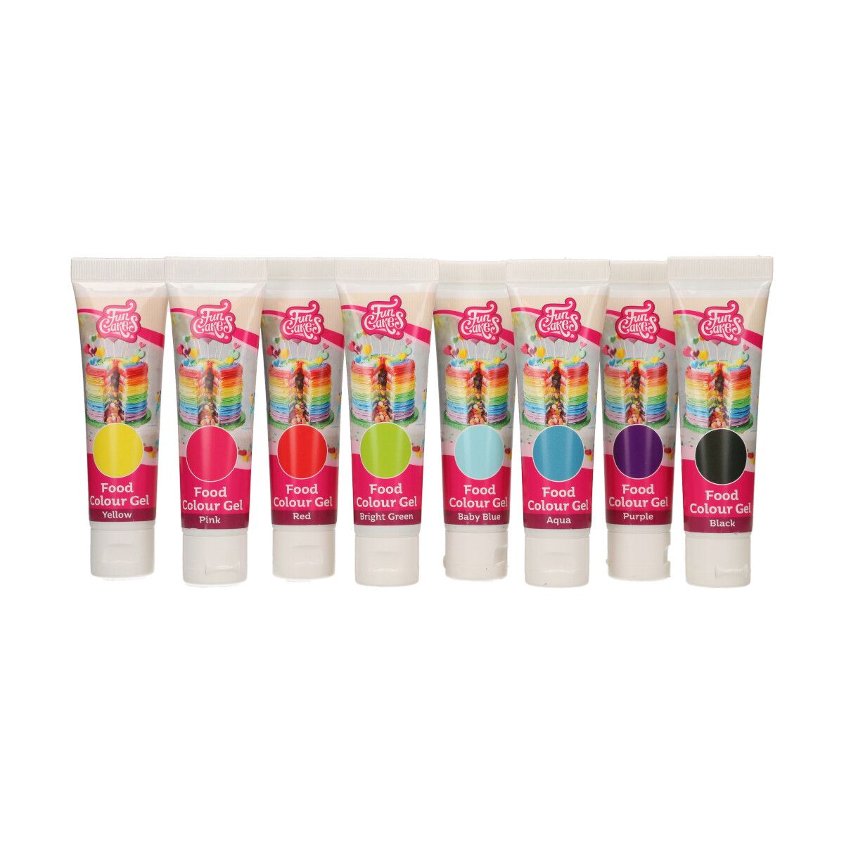 FUNCOLOURS GEL SET/8