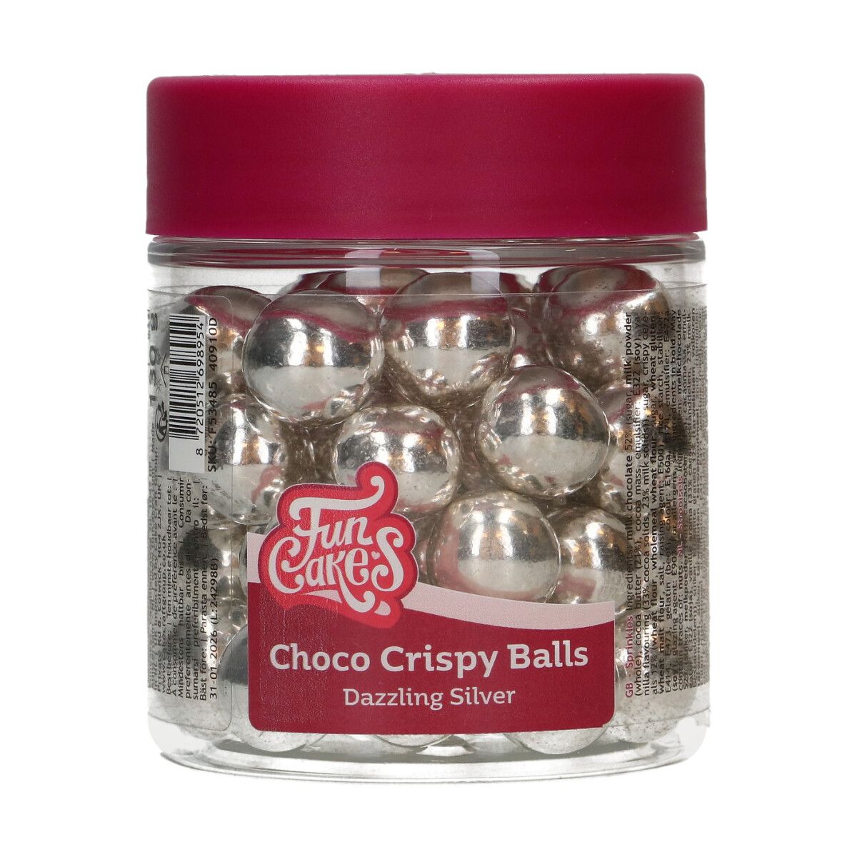 CHOCO CRISPY BALL SILVER
