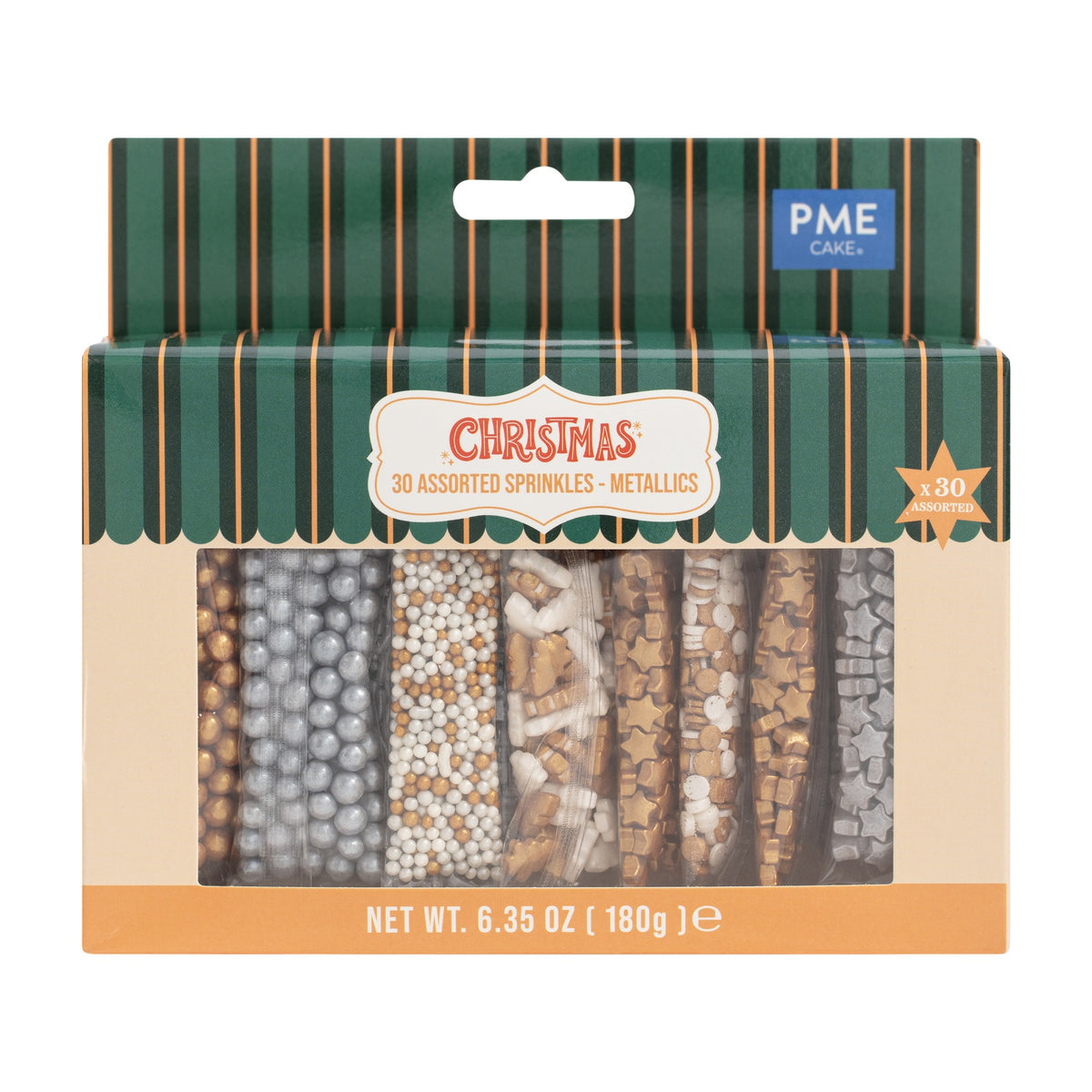 Bunte Steusel - metallic 30er Pkg.