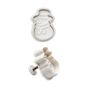 PRÄGE-AUSSTECHER MIT AUSWERFER SCHNEEMANN