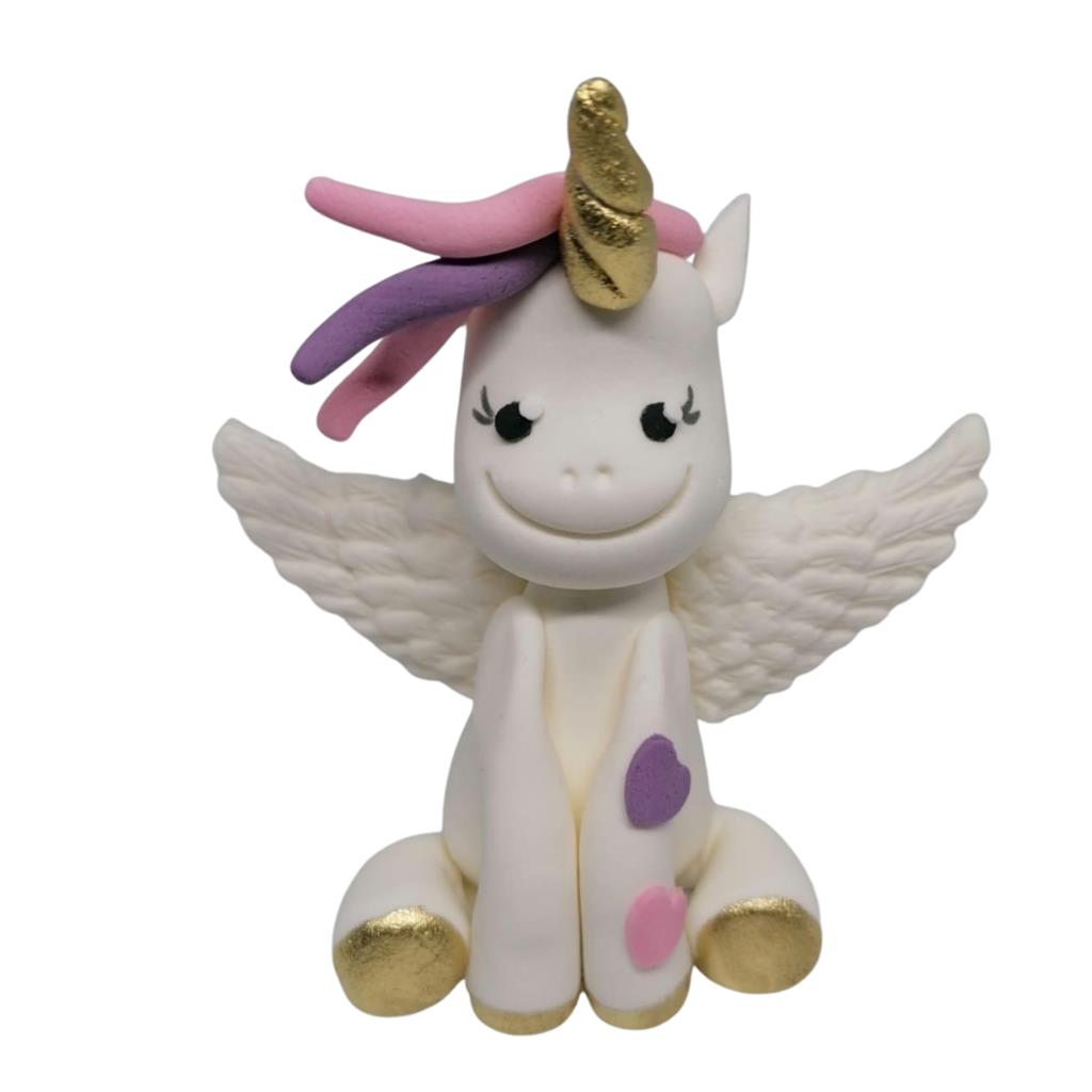 EINHORN ZUCKERFIGUR MIT FLÜGELN