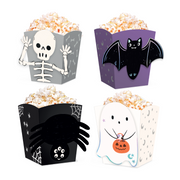 Popcorn-Schachteln Spooky Friends 4 Stück