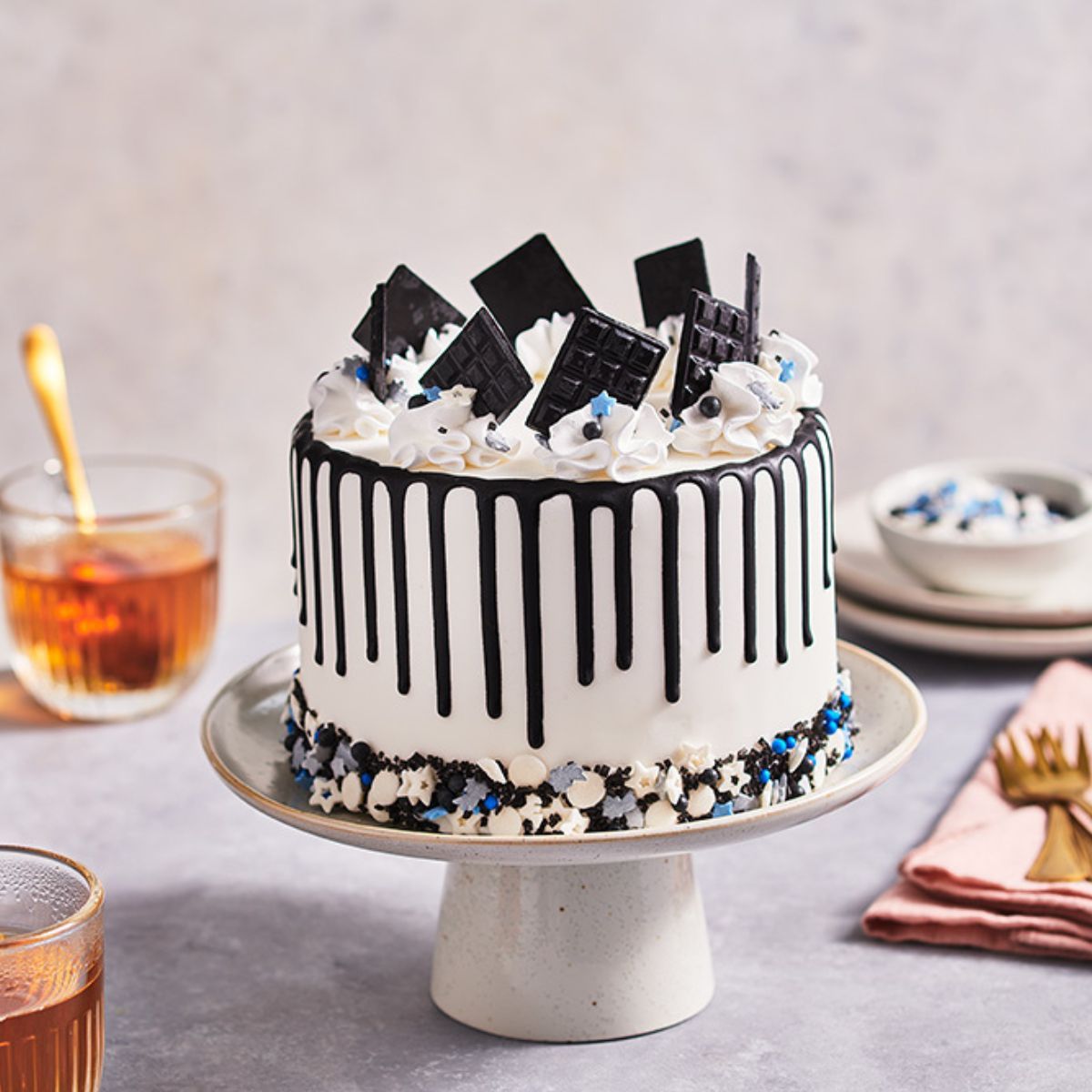 Cake Drip Schwarz