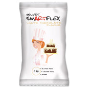 SMARTFLEX FONDANT 1 KG WHITE - WEISSE SCHOKOLADE