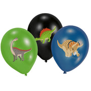 LATEX BALLONS HAPPY DINO 6 STÜCK
