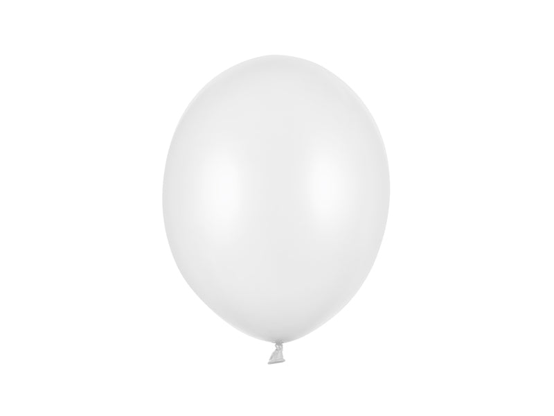 BALLONS METALLIC WHITE