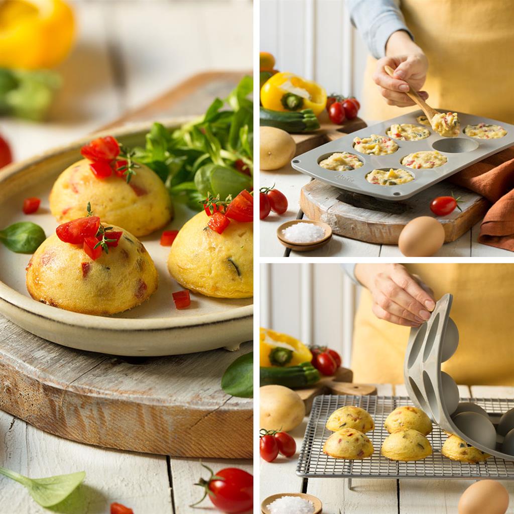 SILIKONBACKFORM HALBKUGEL 60 X 30