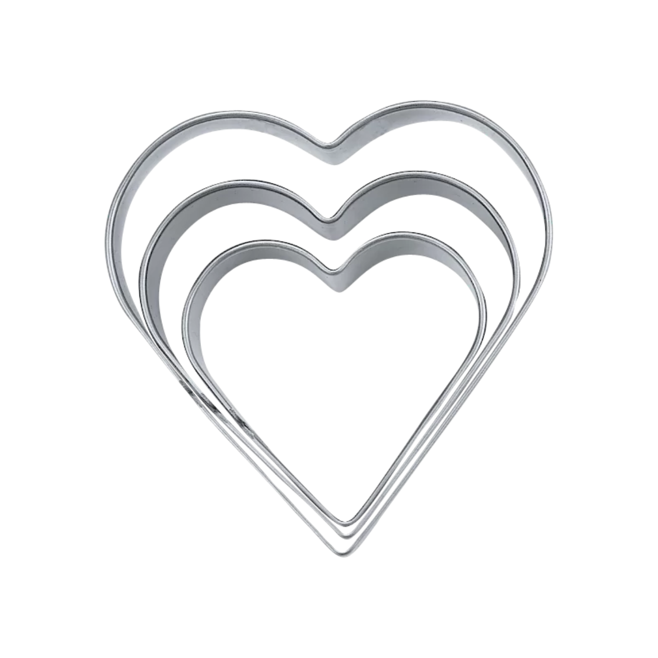TERRASSEN-AUSSTECHER HERZ GLATT 4/5/6 CM