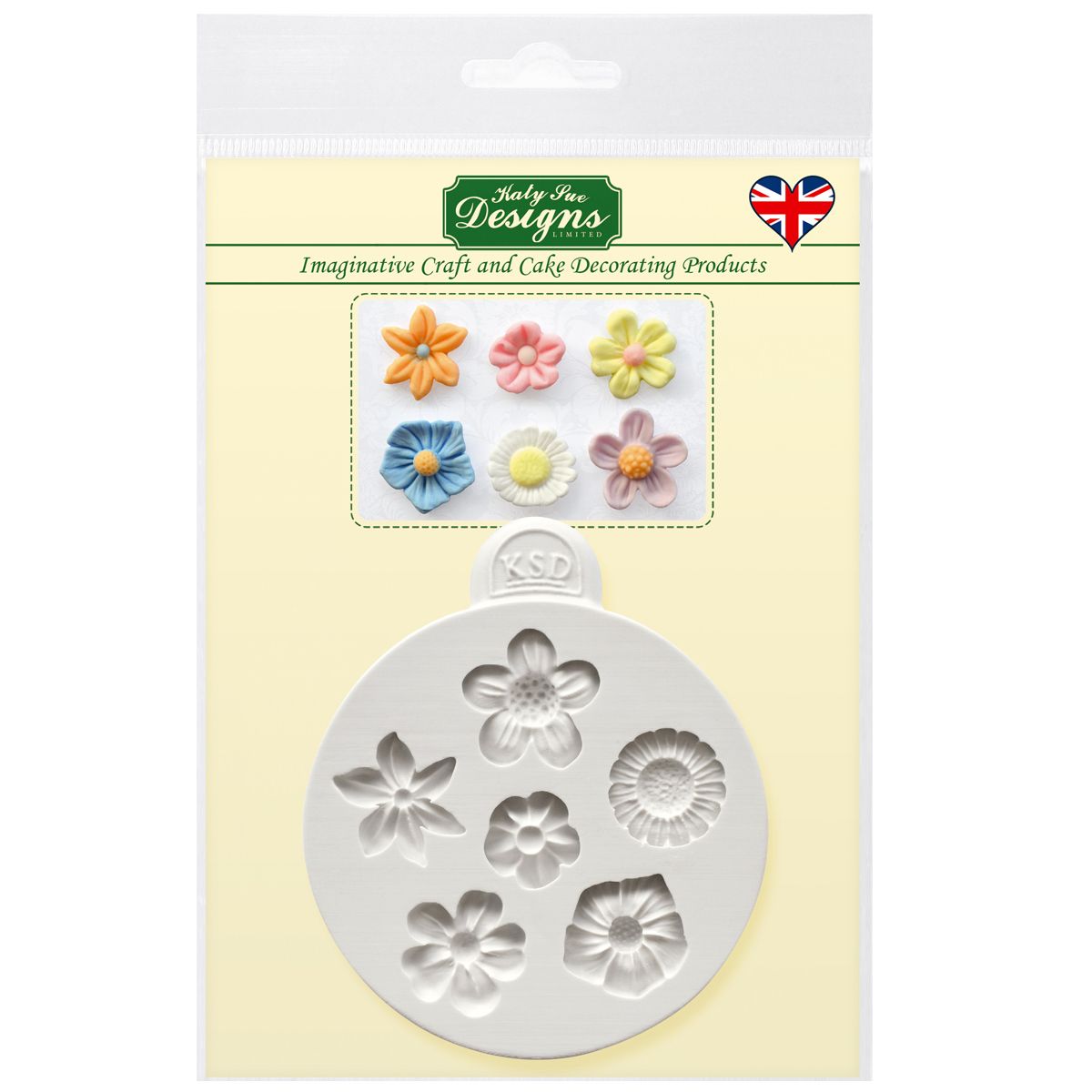 KS SILICON MOULD FLOWERS