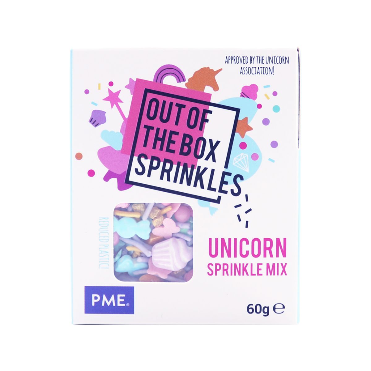 OUT THE BOX-SPRINKLE MIX UNICORN 60G