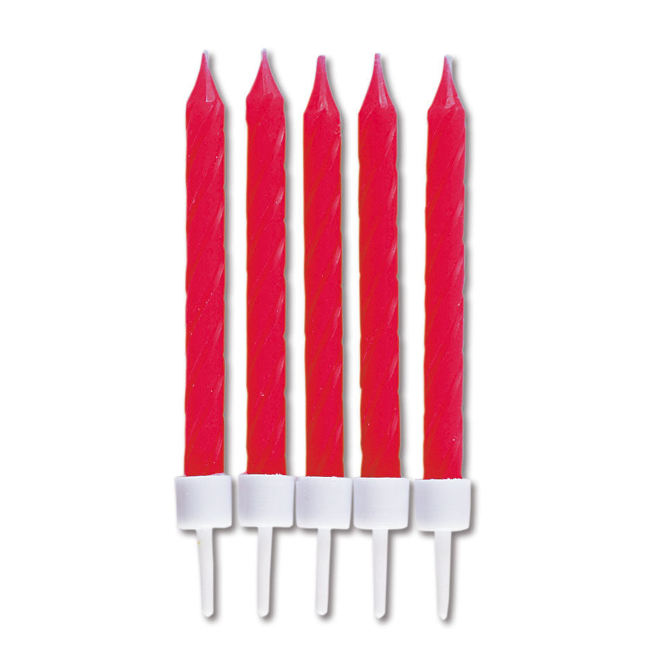10 KERZEN, ROT