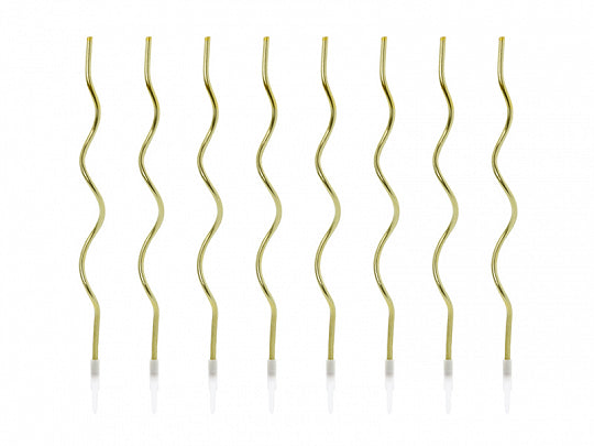 KERZEN CURL GOLD 14 CM