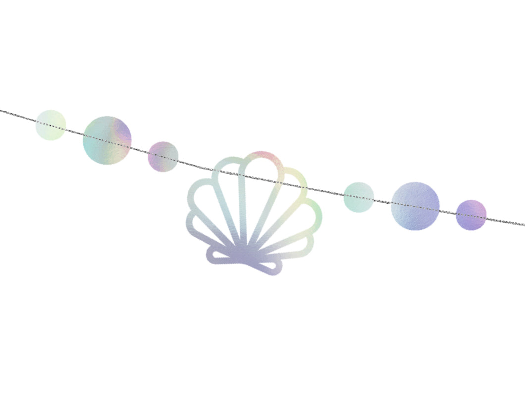 Girlande Mermaid iridescent