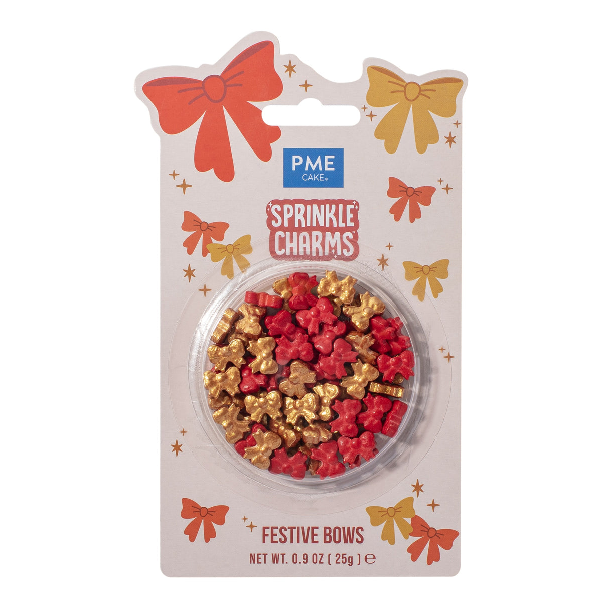 Sprinkle - Maschen rot/gold